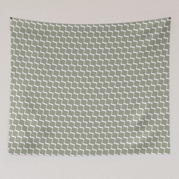 Item preview, Gray, pewter, white geometric design, modern and minimalist  designed and sold by ArtBIU.