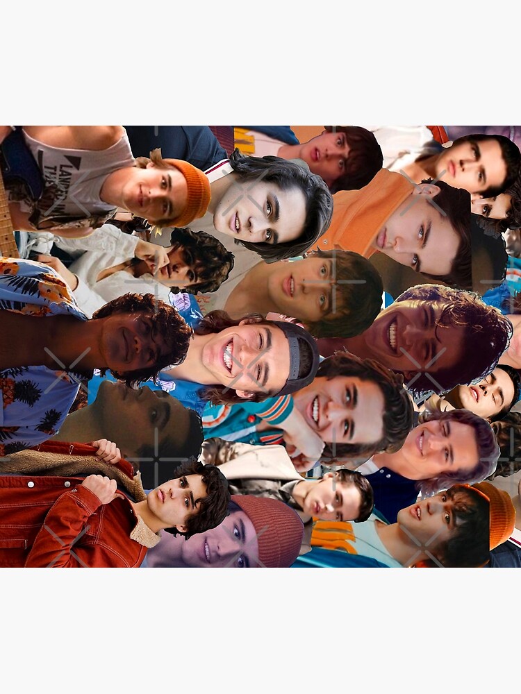 "Charlie Gillespie Photo Collage" Throw Blanket for Sale by Jess16