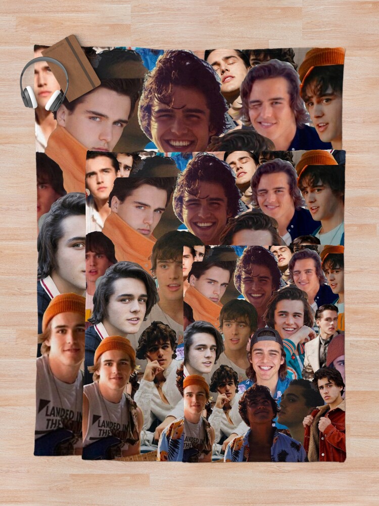 "Charlie Gillespie Photo Collage" Throw Blanket for Sale by Jess16