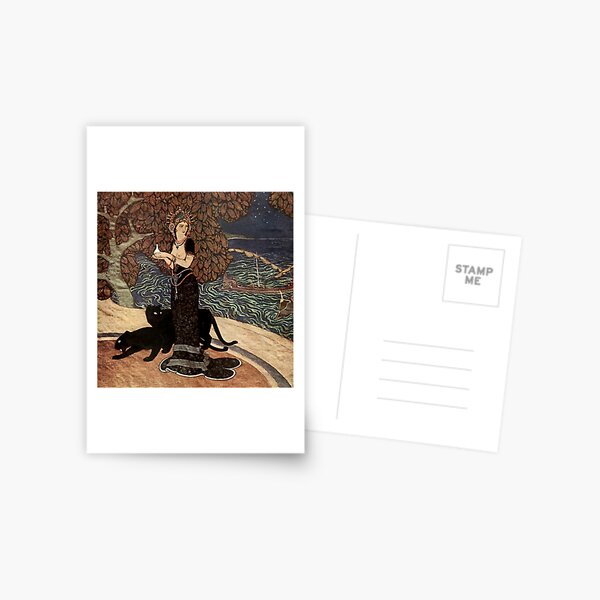 Item preview, “Circe the Enchantress” by Edmund Dulac designed and sold by PatricianneK.