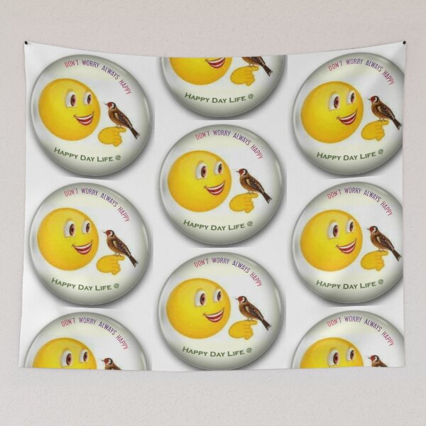 Item preview, Best smiley slogan for happy life designed and sold by Hinakhan59241.