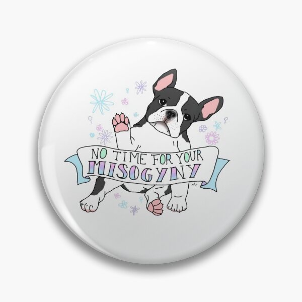 Item preview, Feminist Frenchie designed and sold by FairydustArtist.