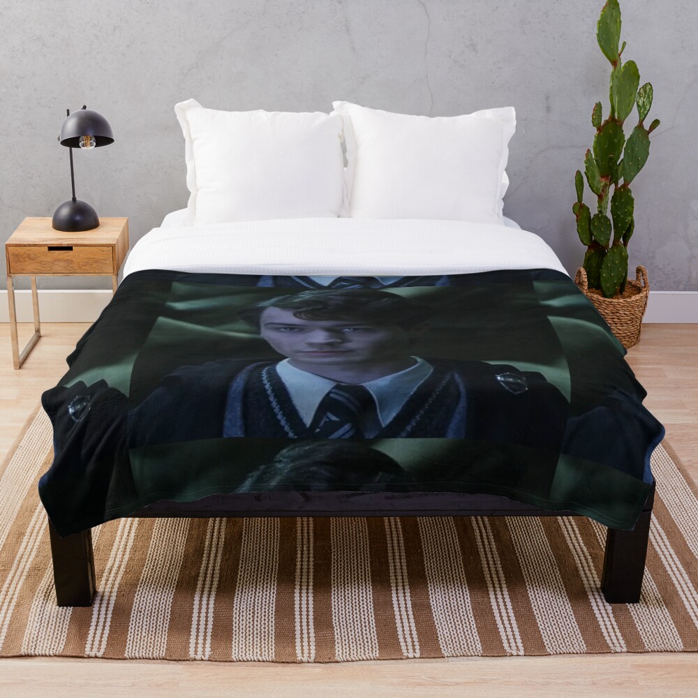 "Tom riddle" Throw Blanket for Sale by hxllyannexo Redbubble