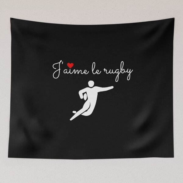 Item preview, I LOVE RUGBY ♥ designed and sold by French Mix Lab.
