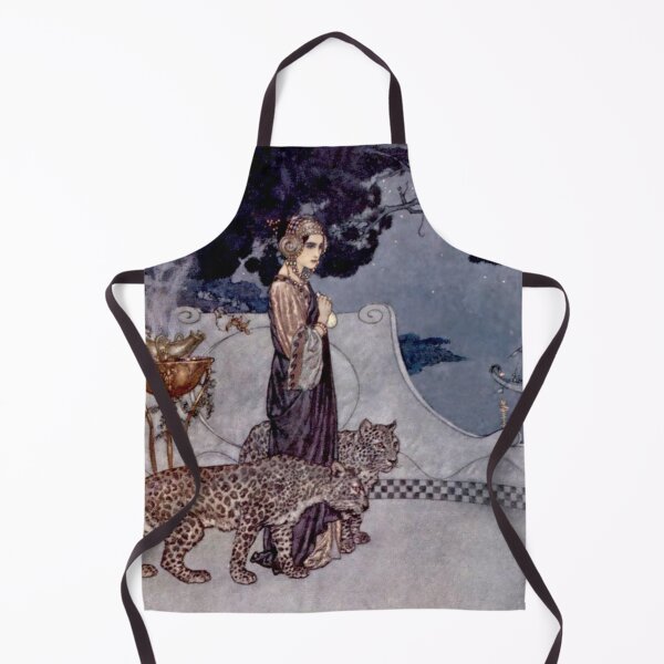 Item preview, “Circe With Leopards” by Edmund Dulac designed and sold by PatricianneK.