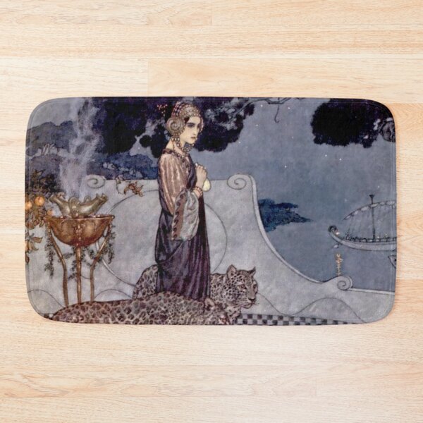 Item preview, “Circe With Leopards” by Edmund Dulac designed and sold by PatricianneK.
