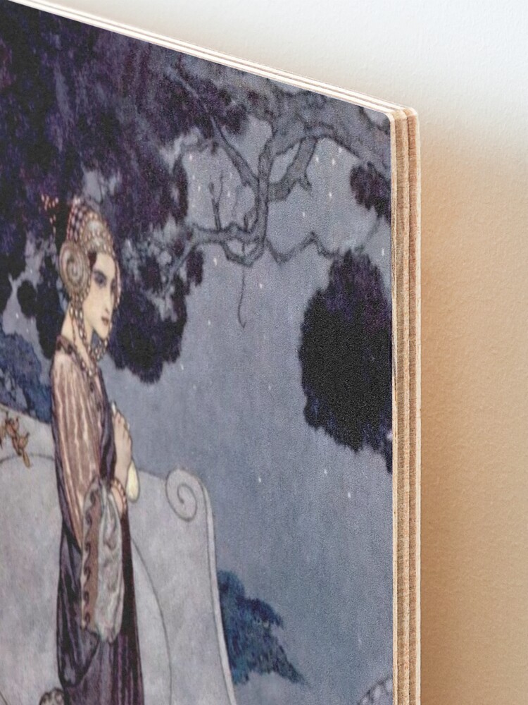 Alternate view of “Circe With Leopards” by Edmund Dulac Mounted Print