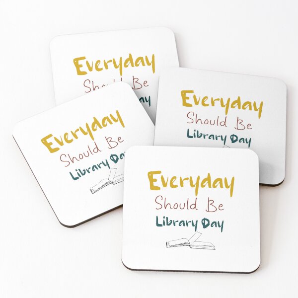 Item preview, Everyday Should Be Library Day  Vintage   ,  Best Gift For Books Lover designed and sold by Soukainadesign.
