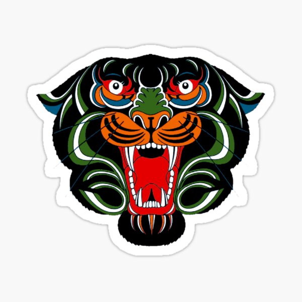 All Seeing Eyes Tiger Sticker – Shishido Creative