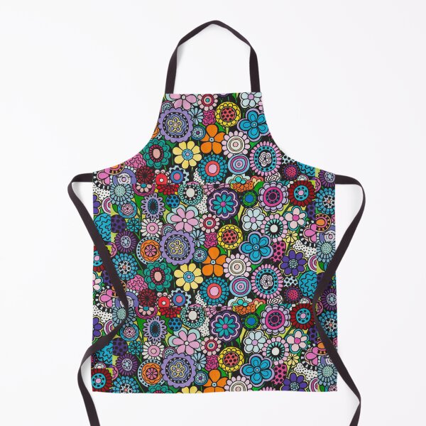 Polka Dot Bouquet Apron