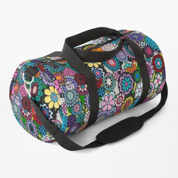 Polka Dot Bouquet Duffle Bag