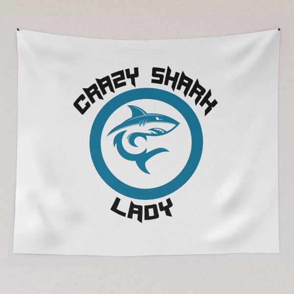 Item preview, Crazy Lady Shark designed and sold by IZ-STAR.