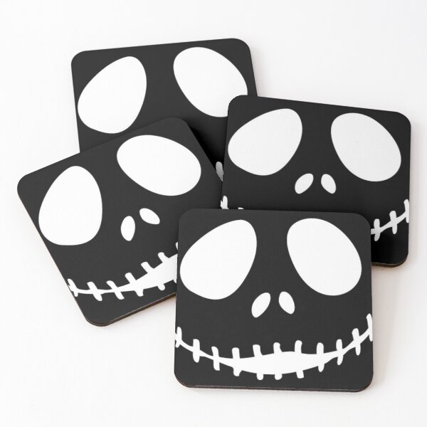 Item preview, Jack Skellington Face Nightmare Before Christmas - White designed and sold by FilmFit.