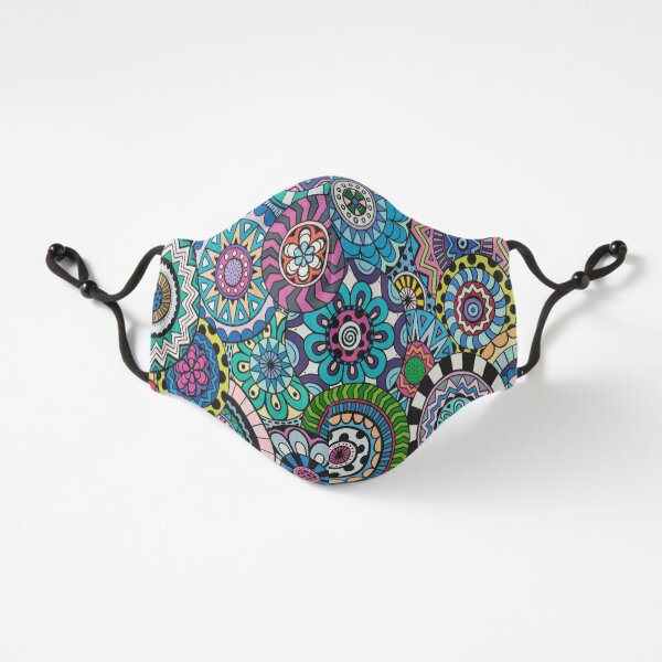 Many Mandalas Fitted 3-Layer