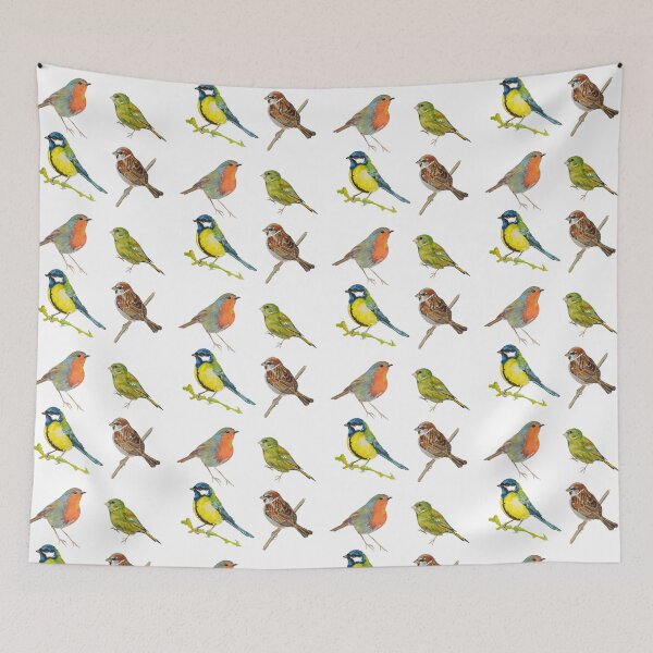 Item preview, 4 small UK birds  designed and sold by Hayley Holliday.