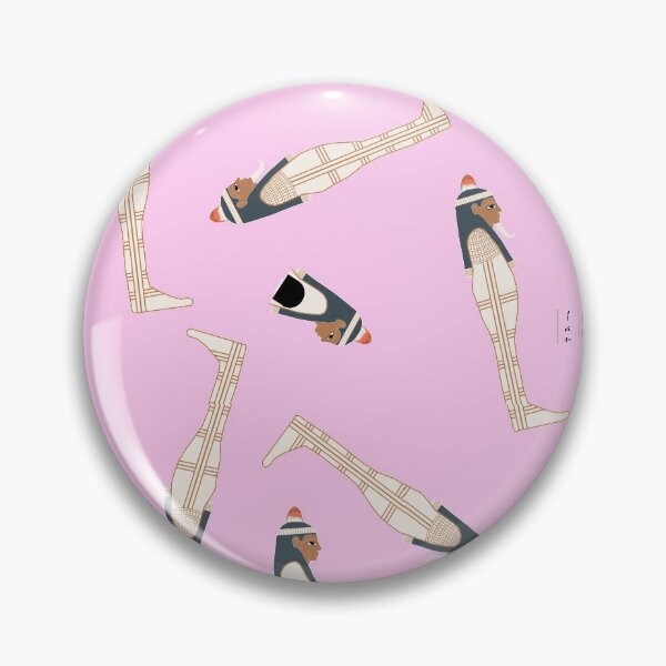 Mummmycases and Mummy Masks - Pink Pin