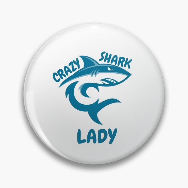 Item preview, Crazy Shark Lady designed and sold by IZ-STAR.