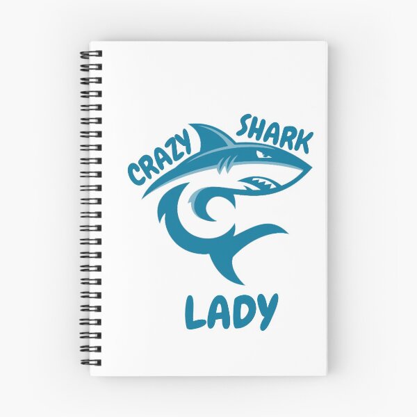 Item preview, Crazy Shark Lady designed and sold by IZ-STAR.