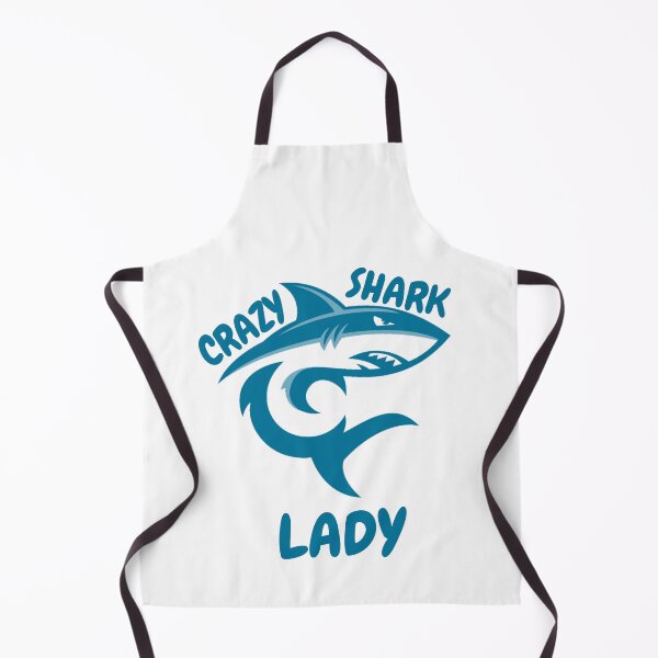 Item preview, Crazy Shark Lady designed and sold by IZ-STAR.