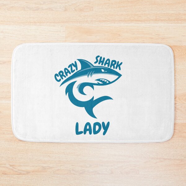 Item preview, Crazy Shark Lady designed and sold by IZ-STAR.