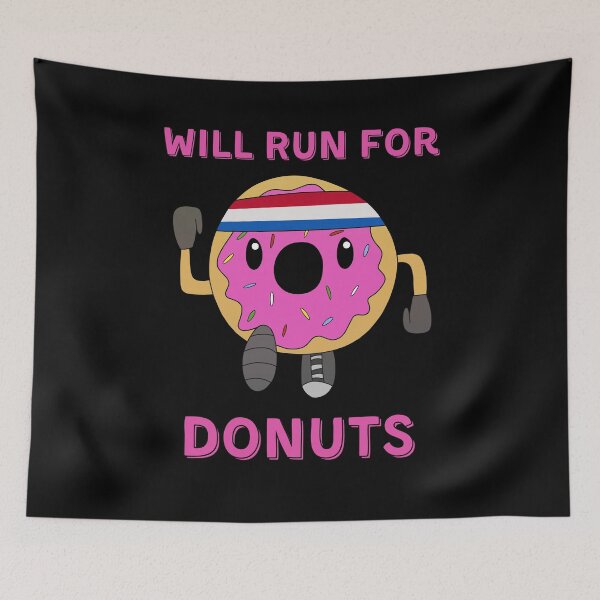 Item preview, Will Run For Donuts designed and sold by palaco210.