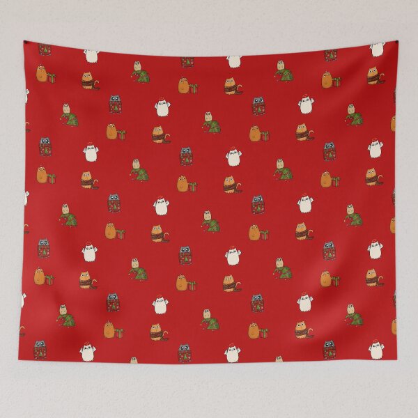 Item preview, cat merry christmas designed and sold by WOWSOMETHINGNEW.