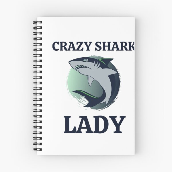 Item preview,  Crazy Shark Lady designed and sold by IZ-STAR.