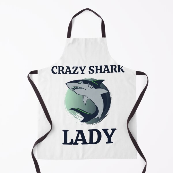 Item preview, Crazy Shark Lady designed and sold by IZ-STAR.