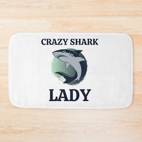 Item preview,  Crazy Shark Lady designed and sold by IZ-STAR.