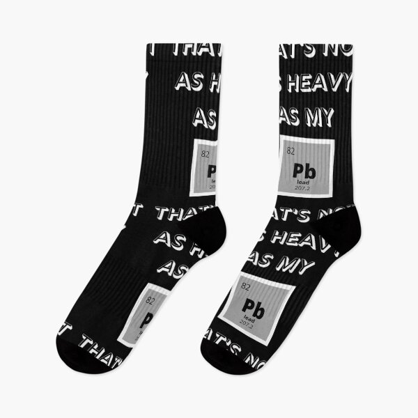 Item preview, That's not as heavy as my PB lifting weights Periodic Table  designed and sold by DesignsofNote.
