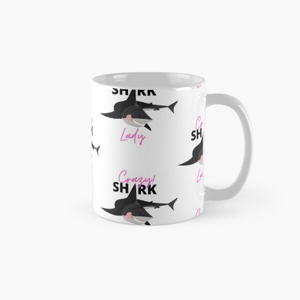 Item preview,  Crazy Shark Lady designed and sold by IZ-STAR.
