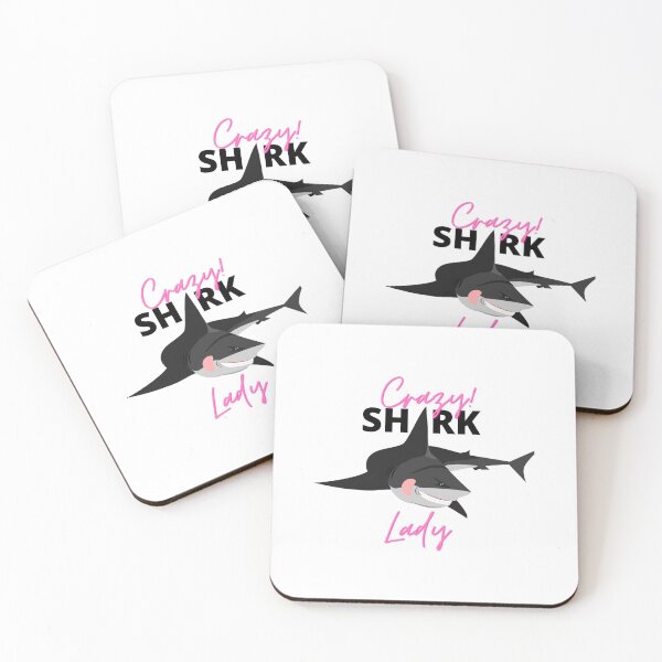 Item preview,  Crazy Shark Lady designed and sold by IZ-STAR.