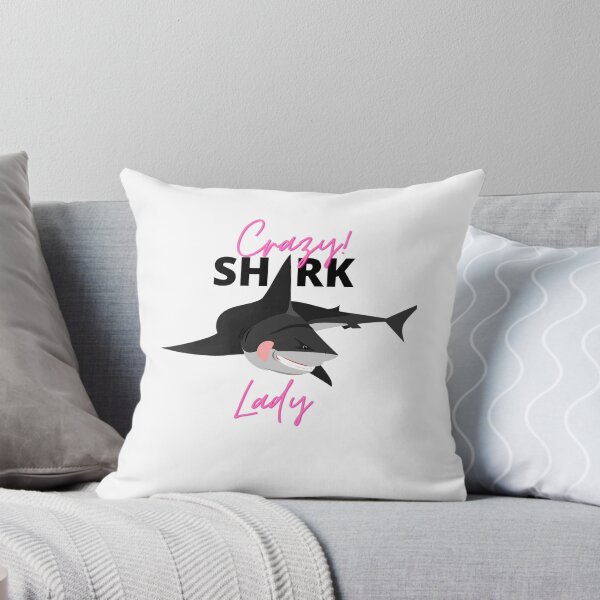Item preview,  Crazy Shark Lady designed and sold by IZ-STAR.