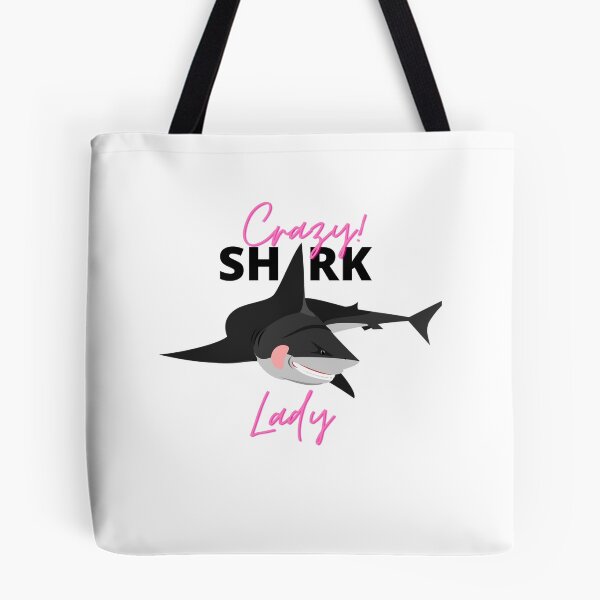 Item preview,  Crazy Shark Lady designed and sold by IZ-STAR.