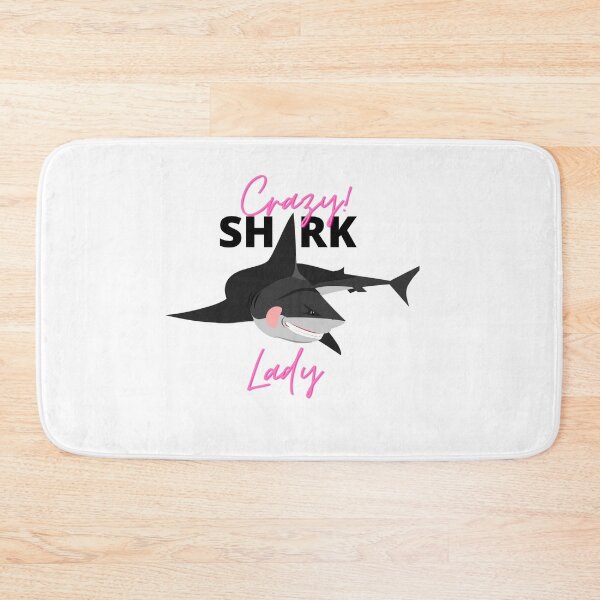 Item preview,  Crazy Shark Lady designed and sold by IZ-STAR.