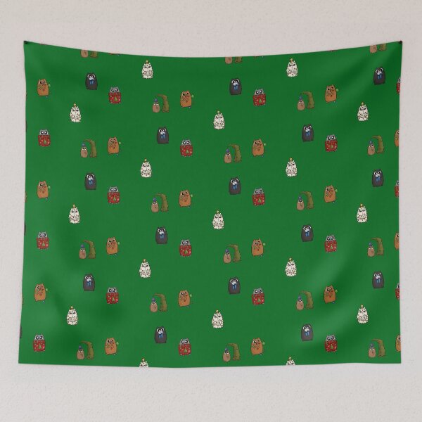 Item preview, merry christmas fat cat designed and sold by WOWSOMETHINGNEW.