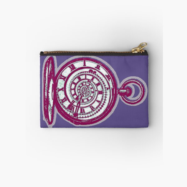 Item preview, Riso Spiral Pocket Watch (Purple) designed and sold by TheEditrix.