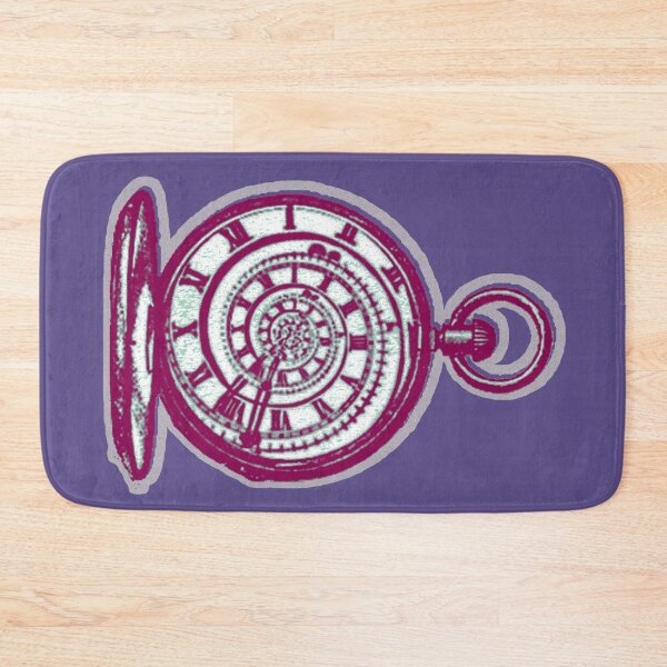 Item preview, Riso Spiral Pocket Watch (Purple) designed and sold by TheEditrix.