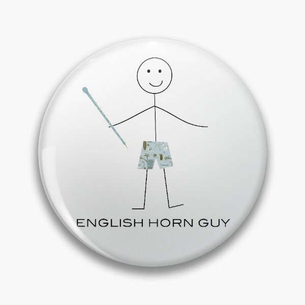 Item preview, Funny Mens English Horn designed and sold by whyitsme.