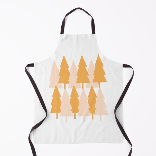 Item preview, Christmas Tree pattern in alternating pale pink and gold designed and sold by Rabbitti.