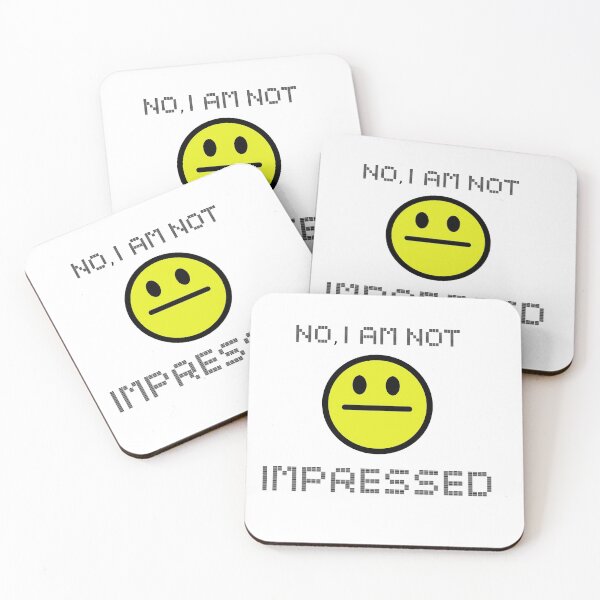 Item preview, Not Impressed designed and sold by Orloff.