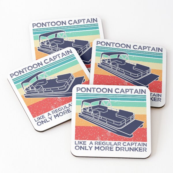 Item preview, Pontoon captain like a regular captain only more drunker - Boat Vintage - Funny designed and sold by Noahlaz.