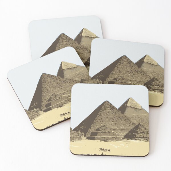 Item preview, Pyramids of Giza Egypt designed and sold by TheJoeyStudio.