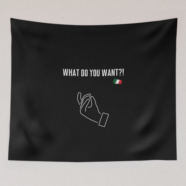 Item preview, What do you want?! designed and sold by dolcevitateam.