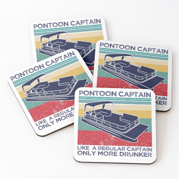 Item preview, Pontoon captain like a regular captain only more drunker - Boat Vintage - Funny designed and sold by Noahlaz.