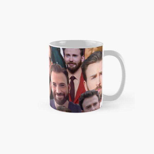 Collage de photos de Chris Evans Mug classique