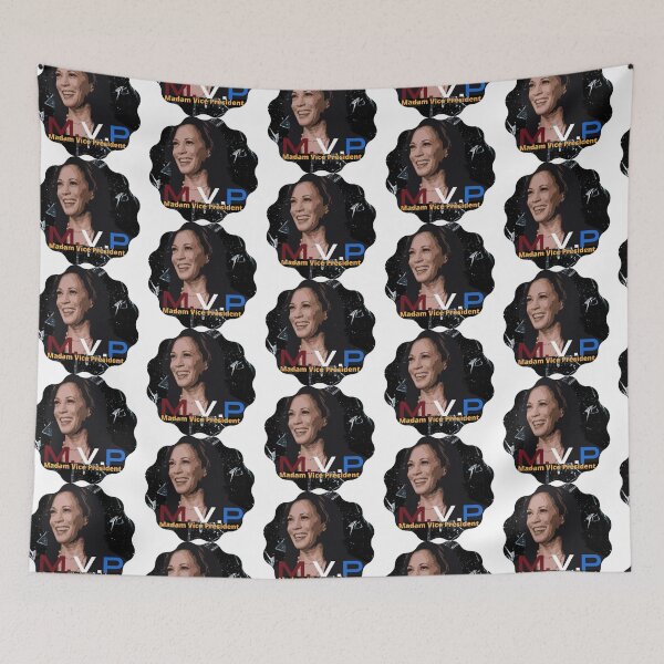 Item preview, Kamala Harris MVP, Madam Vice President designed and sold by davlinaArt.