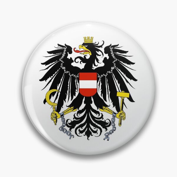 Item preview, Austria T-Shirt Adler Red White Red Vintage Retro designed and sold by Amazing Designs.
