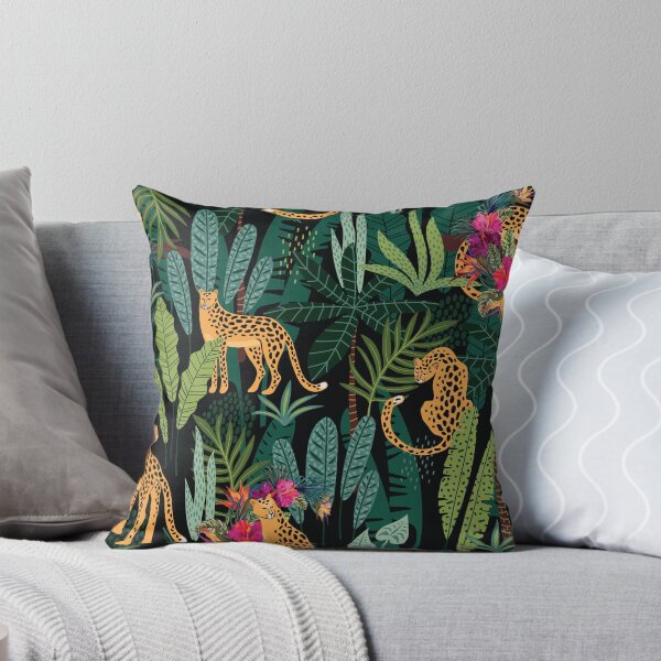 Item preview, Imprimé guépard tropical designed and sold by tiff918.