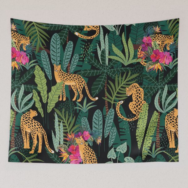 Item preview, Tropical Cheetah Print designed and sold by tiff918.